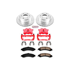 Power Stop KC2046 Z23 Evolution Sport Performance 1-Click Brake Kit With Calipers (Rear) for 2000-2007 Cadillac Escalade product image