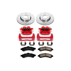 Power Stop KC2061 - Z23 Evolution Sport Performance 1-Click Brake Kit With Calipers (Front) vehicle fitment brake part