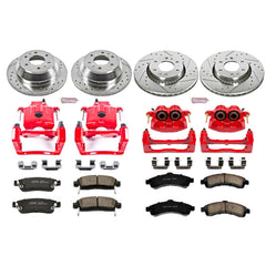 Power Stop KC2062 Z23 Evolution Sport Performance 1-Click Brake Kit With Calipers (Front And Rear) for 2002-2006 Buick Rainier product image