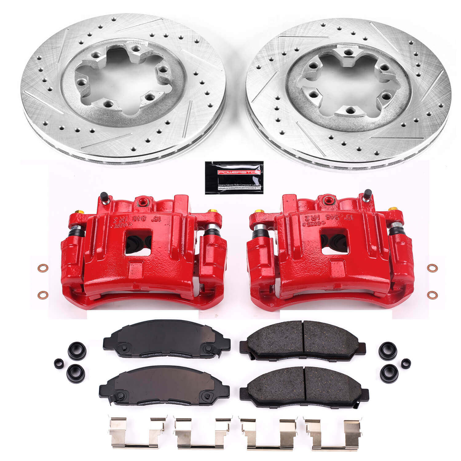 Power Stop KC2066 Z23 Evolution Sport Front Brake Kit for 2004-2008 Chevrolet Colorado product image