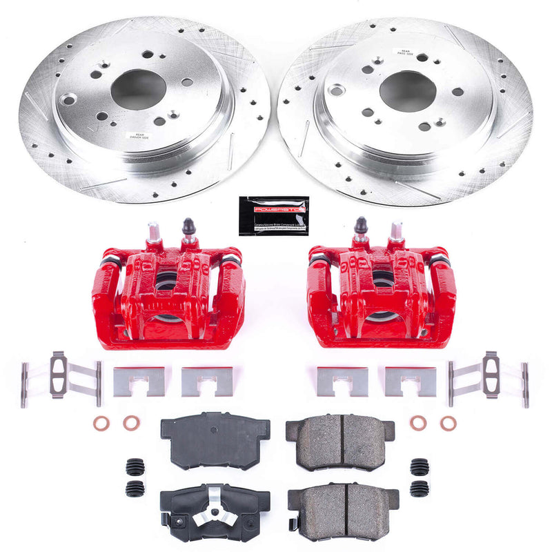 Power Stop KC206A Z23 Evolution Sport Rear Brake Kit for 2005-2006 Honda CR-V product image