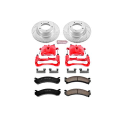 Power Stop KC2071 Z23 Evolution Sport Performance 1-Click Brake Kit With Calipers (Front) for 2001-2020 Chevrolet Avalanche 2500 product image