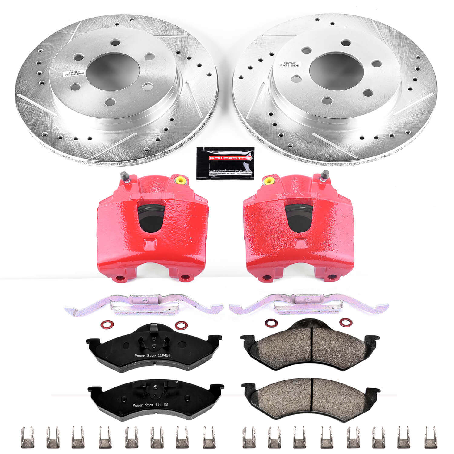 Power Stop KC2139 Z23 Evolution Sport Front Brake Kit for 2000-2002 Dodge Dakota product image