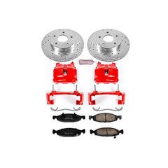 Power Stop KC2147 Z23 Evolution Sport Performance 1-Click Brake Kit With Calipers (Front) for 1999-2002 Jeep Grand Cherokee product image