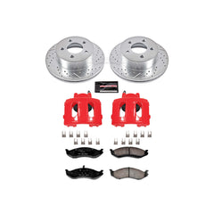 Power Stop KC2152 Z23 Evolution Sport Performance 1-Click Brake Kit With Calipers (Front) for 1999-2006 Jeep Cherokee product image