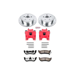 Power Stop KC2197-36 Z36 Extreme Performance Truck And Tow 1-Click Brake Kit With Calipers (Rear) for 2003-2007 Jeep Liberty product image