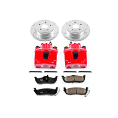 Power Stop KC2221 Z23 Evolution Sport Performance 1-Click Brake Kit With Calipers (Rear) for 2005-2010 Jeep Commander product image
