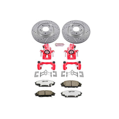 Power Stop KC2276-26 Z26 Extreme Street Warrior 1-Click Brake Kit With Calipers (Front) for 2000-2009 Honda S2000 product image