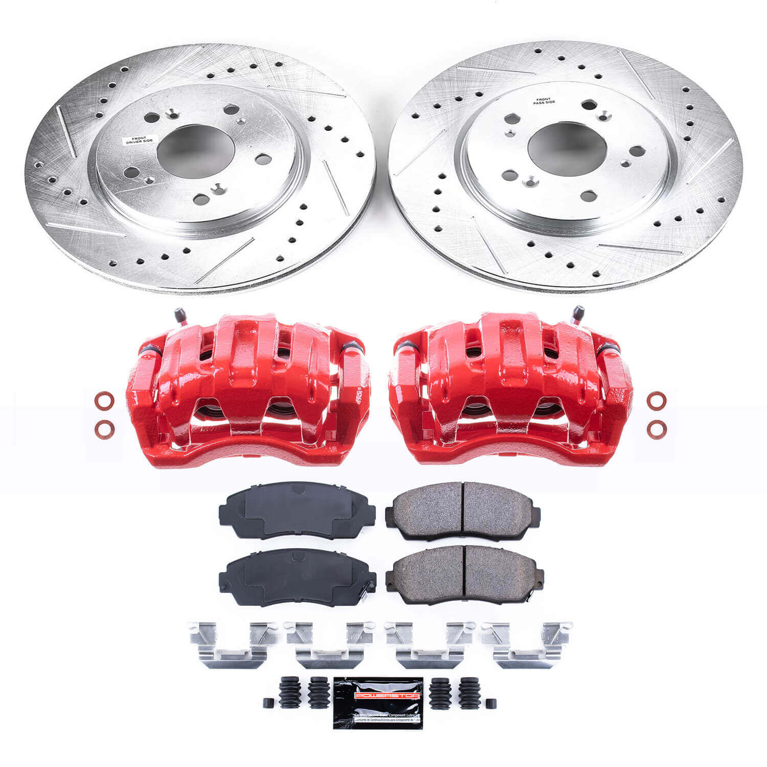 Power Stop KC228 Z23 Evolution Sport Front Brake Kit for 2007-2011 Acura RDX product image