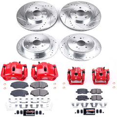 Power Stop KC2303 Z23 Evolution Sport Front And Rear Brake Kit for 2003-2008 Honda Pilot product image
