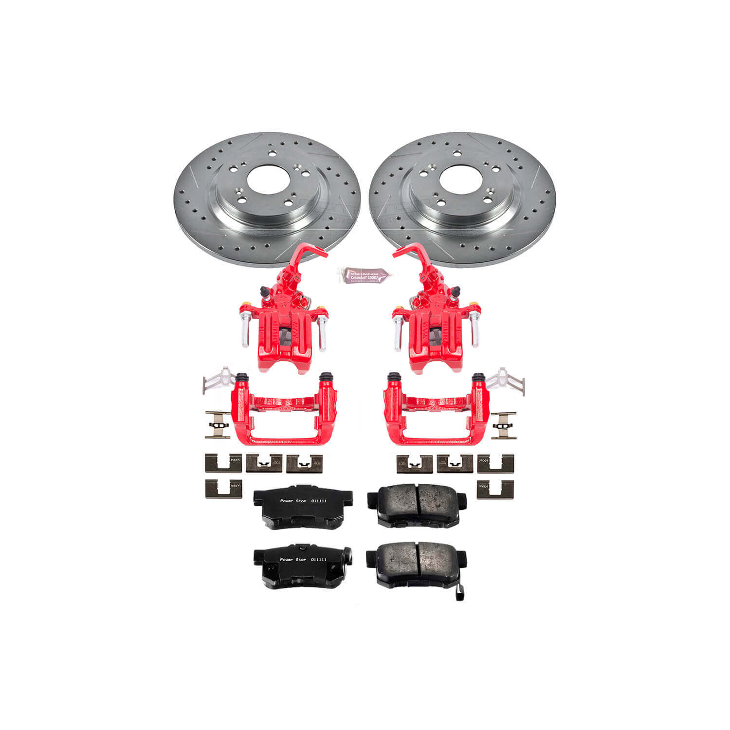 Power Stop KC2310 Z23 Evolution Sport Performance 1-Click Brake Kit With Calipers (Rear) for 2000-2009 Honda S2000 product image