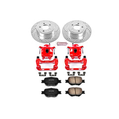 Power Stop KC2313 - Z23 Evolution Sport Performance 1-Click Brake Kit With Calipers (Front) vehicle fitment brake part