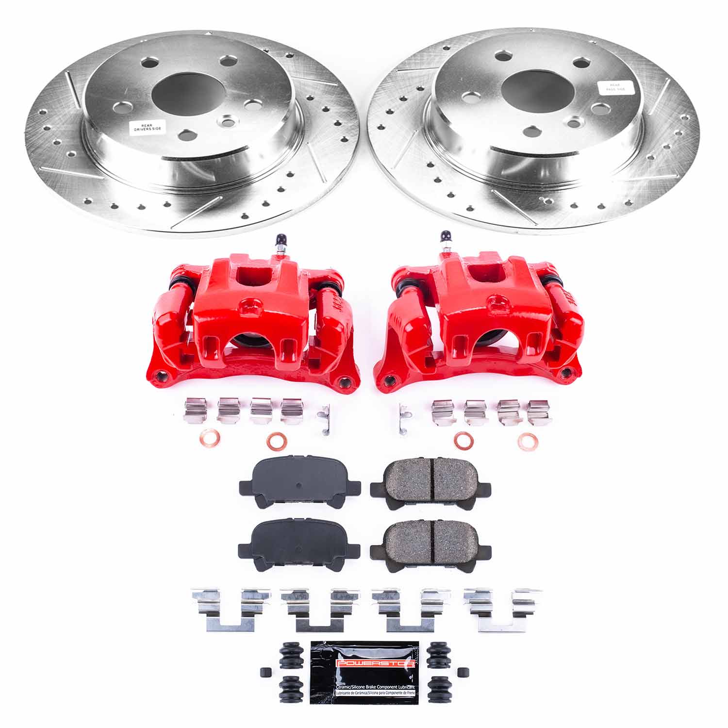 Power Stop KC2322 Z23 Evolution Sport Rear Brake Kit for 2000-2004 Toyota Avalon product image