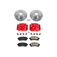 Power Stop KC2369 Z23 Evolution Sport Performance 1-Click Brake Kit With Calipers (Front) for 2001-2003 Subaru Impreza Wrx product image