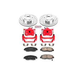 Power Stop KC2384 Z23 Evolution Sport Performance 1-Click Brake Kit With Calipers (Front) for 2006-2011 Honda Civic product image