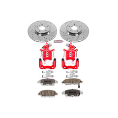 Power Stop KC2391-26 Z26 Extreme Street Warrior 1-Click Brake Kit With Calipers (Rear) for 2003-2008 Acura Tsx product image