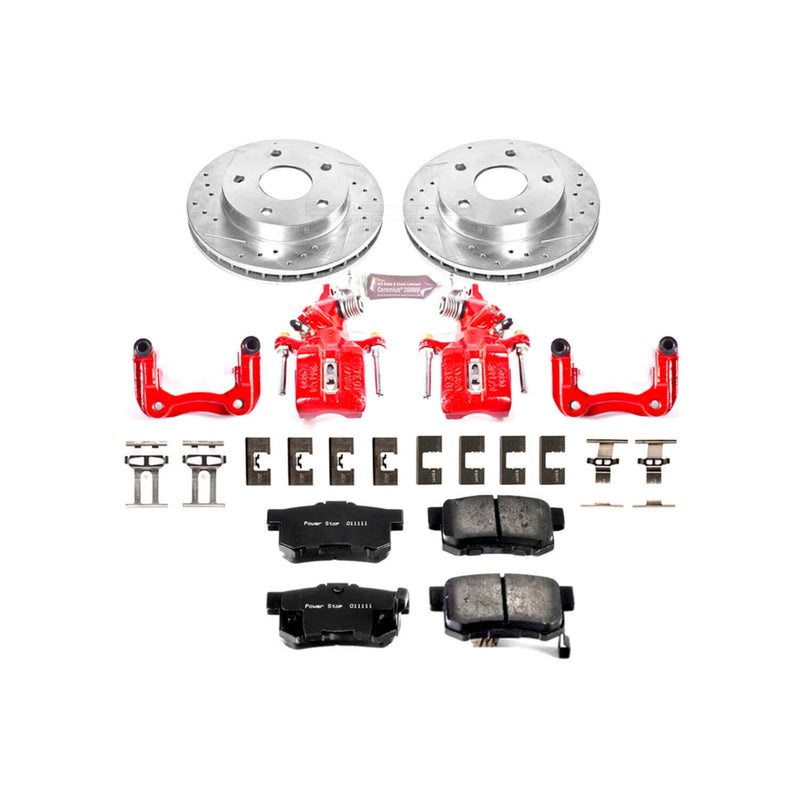 Power Stop KC2391 Z23 Evolution Sport Performance 1-Click Brake Kit With Calipers (Rear) for 2003-2008 Acura Tsx product image