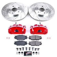 Power Stop KC2406 Z23 Evolution Sport Performance Pad And Rotor Kit With Calipers for 2006-2013 Lexus IS250 product image