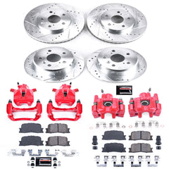 Power Stop KC2413A Z23 Evolution Sport Front And Rear Brake Kit for 2005-2006 Toyota Camry product image