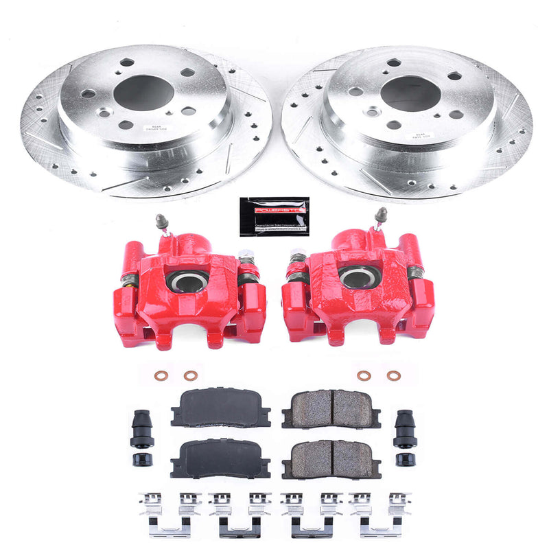 Power Stop KC2418 Z23 Evolution Sport Rear Brake Kit for 2002-2006 Lexus ES300 product image
