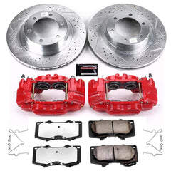 Power Stop KC2421-36 Z36 Extreme Performance Truck And Tow 1-Click Front Brake Kit With Calipers for 2003-2009 Lexus GX470 product image