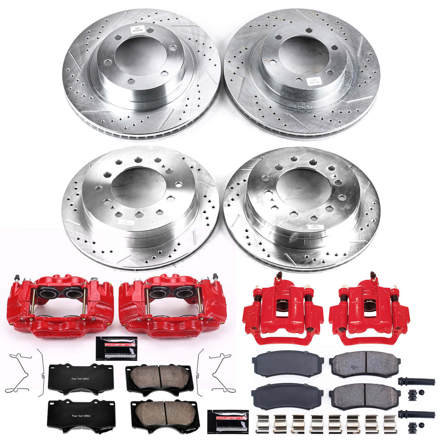 Power Stop KC2422A Z23 Evolution Sport Front And Rear Brake Kit for 2003-2009 Lexus GX470 product image