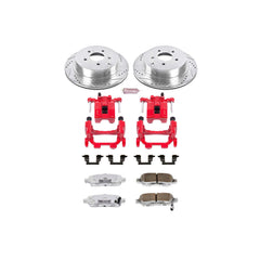 Power Stop KC2427A-26 Z26 Extreme Street Warrior 1-Click Brake Kit With Calipers (Rear) for 2009-2024 INFINITI JX35 product image