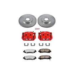 Power Stop KC2429-36 Z36 Extreme Performance Truck And Tow 1-Click Brake Kit With Calipers (Front) for 2006-2011 Honda Ridgeline product image