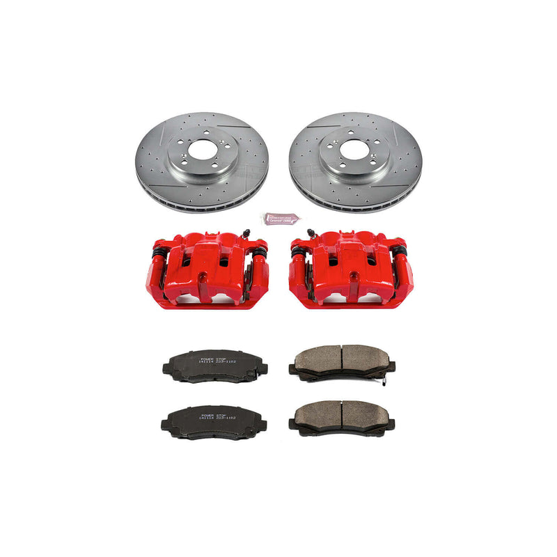 Power Stop KC2429 Z23 Evolution Sport Performance 1-Click Brake Kit With Calipers (Front) for 2006-2011 Honda Ridgeline product image
