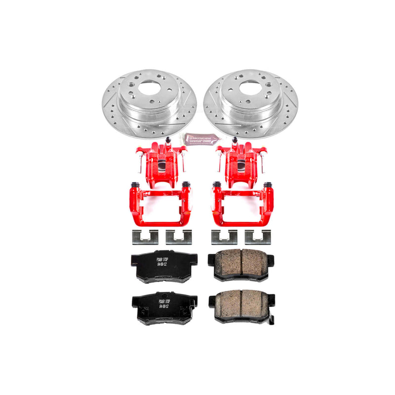 Power Stop KC2434 Z23 Evolution Sport Performance 1-Click Brake Kit With Calipers (Rear) for 2003-2011 Acura Tl product image
