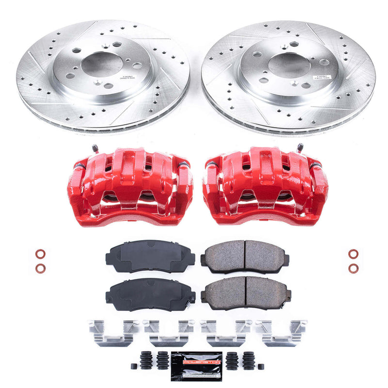 Power Stop KC2435 Z23 Evolution Sport Front Brake Kit for 2005-2010 Honda Odyssey product image
