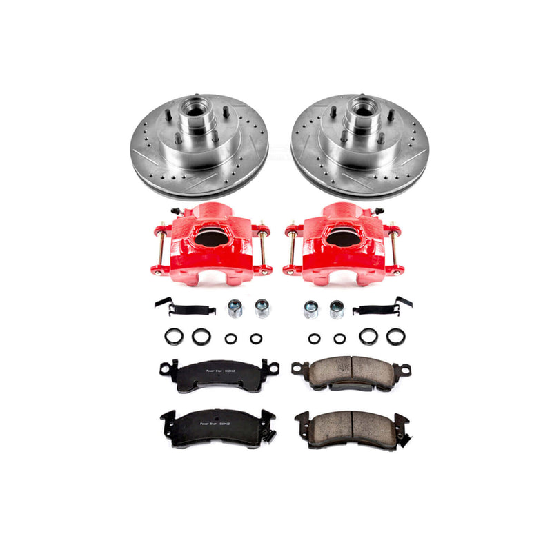 Power Stop KC2580 Z23 Evolution Sport Performance 1-Click Brake Kit With Calipers (Front) for 1973-1981 Buick Lesabre product image