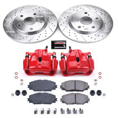 Power Stop KC258A Z23 Evolution Sport Front Brake Kit for 2008-2018 Lexus HS250H product image