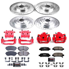 Power Stop KC2750 Z23 Evolution Sport Front And Rear Brake Kit for 2002-2004 Subaru Legacy product image