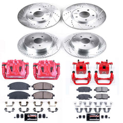 Power Stop KC2766 Z23 Evolution Sport Front And Rear Brake Kit for 2004-2009 Nissan Quest product image