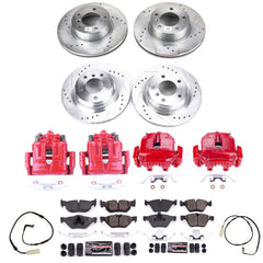 Power Stop KC2890 Z23 Evolution Sport Performance Pad And Rotor Kit With Calipers for 2006 BMW 325I product image