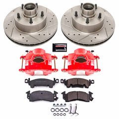 Power Stop KC2908 Z23 Evolution Sport Performance Pad And Rotor Kit With Calipers for 1979-1980 Buick Lesabre Rear Drum product image