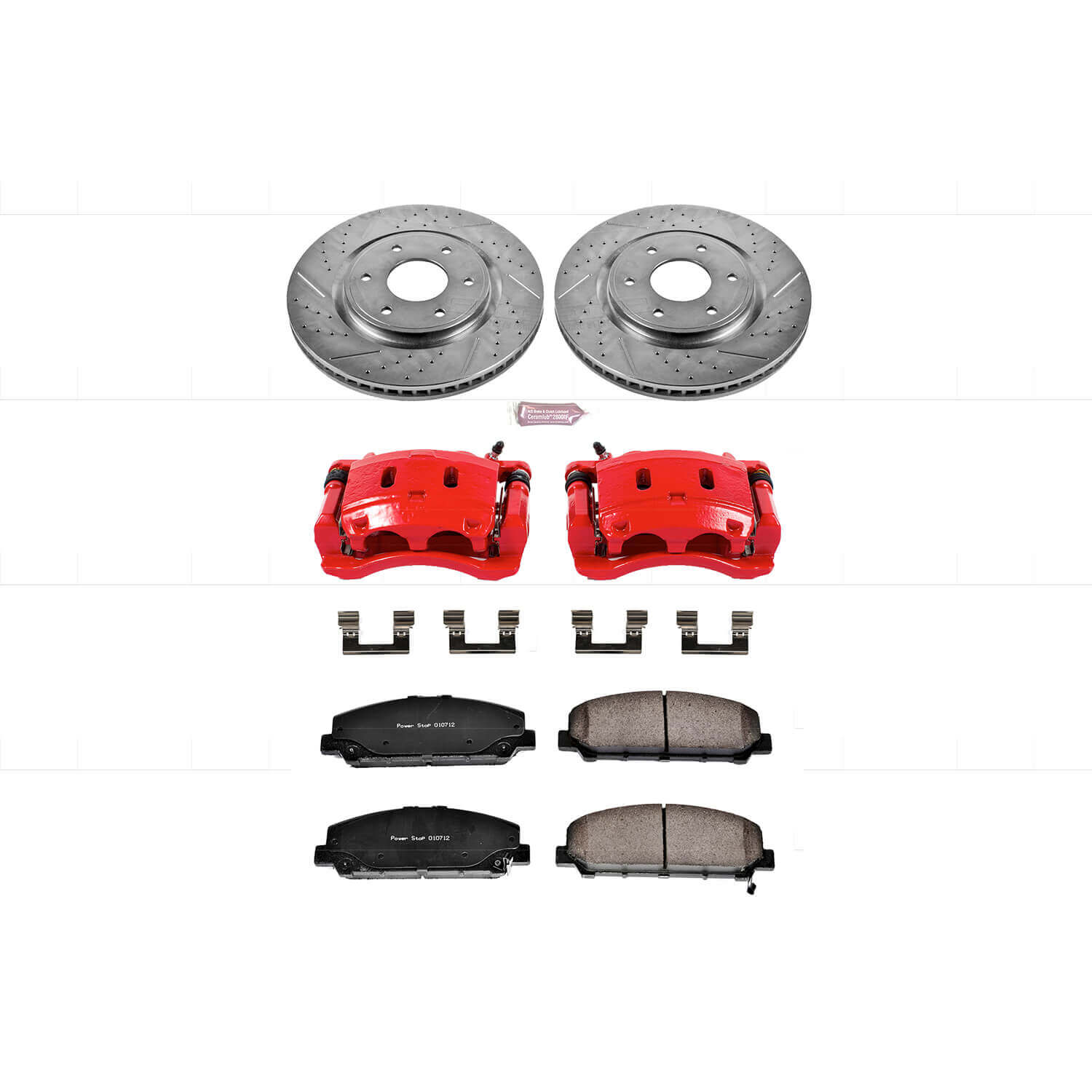 Power Stop KC2909 Z23 Evolution Sport Performance 1-Click Brake Kit With Calipers (Front) for 2006-2007 INFINITI QX56 product image