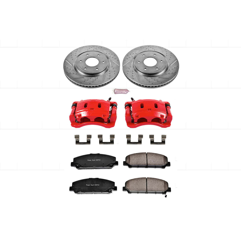 Power Stop KC2909 Z23 Evolution Sport Performance 1-Click Brake Kit With Calipers (Front) for 2006-2007 INFINITI QX56 product image