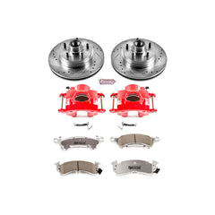 Power Stop KC2936-26 Z26 Extreme Street Warrior 1-Click Brake Kit With Calipers (Front) for 1991-1996 Buick Roadmaster product image