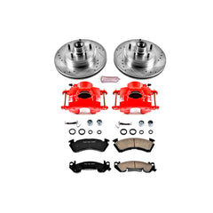 Power Stop KC2937 - Z23 Evolution Sport Performance 1-Click Brake Kit With Calipers (Front) vehicle fitment brake part