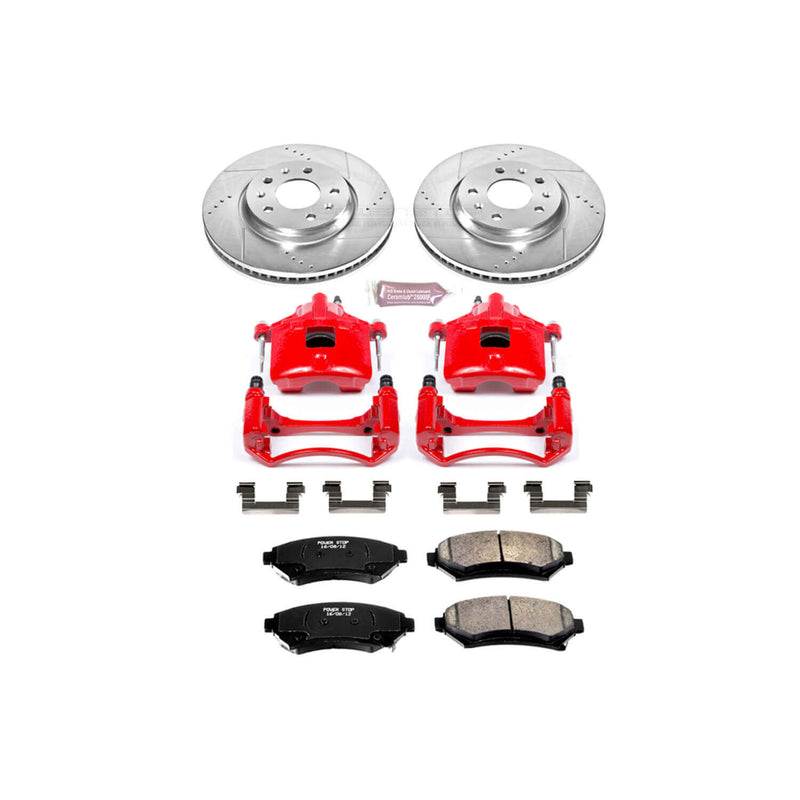 Power Stop KC2975 Z23 Evolution Sport Performance 1-Click Brake Kit With Calipers (Front) for 2003-2004 Cadillac Seville product image