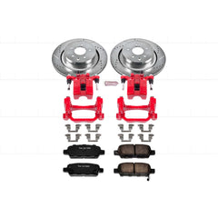 Power Stop KC2986 Z23 Evolution Sport Performance 1-Click Brake Kit With Calipers (Rear) for 2007-2013 INFINITI G35 Sport Sedan (4 product image