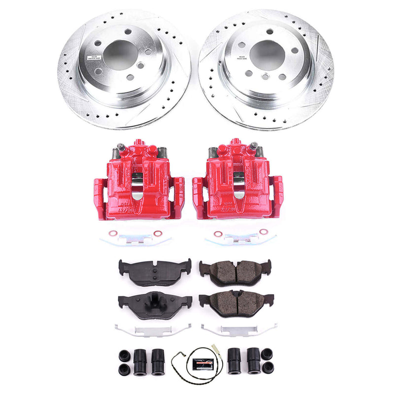 Power Stop KC3002 Z23 Evolution Sport Rear Brake Kit for 2007-2010 BMW 328I Convertible Station Wagon product image