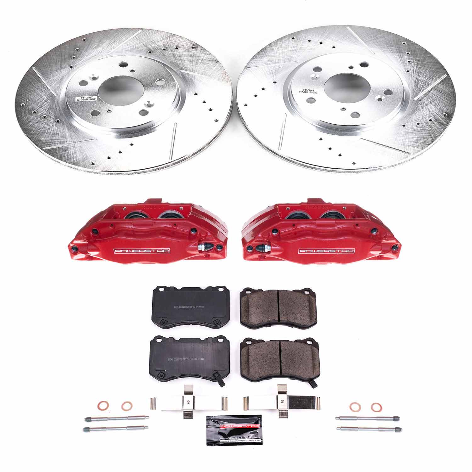 Power Stop KC3029 Z23 Evolution Sport Front Brake Kit for 2004-2008 Acura TL product image