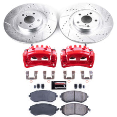 Power Stop KC3038A Z23 Evolution Sport Front Brake Kit for 2004-2006 Subaru Baja Turbo product image