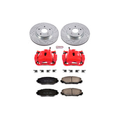 Power Stop KC3054 Z23 Evolution Sport Performance 1-Click Brake Kit With Calipers (Front) for 2006-2019 Pontiac Vibe product image