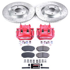 Power Stop KC3057 Z23 Evolution Sport Front Brake Kit for 2007-2014 Ford Edge product image