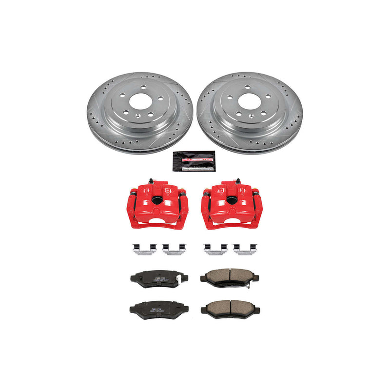 Power Stop KC3072 Z23 Evolution Sport Performance 1-Click Brake Kit With Calipers (Rear) for 2010-2015 Chevrolet Camaro product image