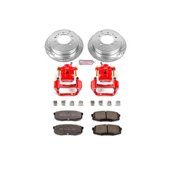 Power Stop KC3073-36 - Z36 Extreme Performance Truck And Tow 1-Click Brake Kit With Calipers (Rear) vehicle fitment brake part